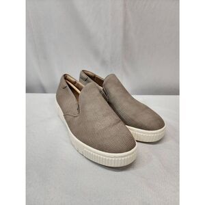 SOUL Naturalizer  Size 9.5 Tia Platform Slip-On Sneaker Gray Comfort Shoes